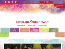 Tablet Screenshot of campexperience.com